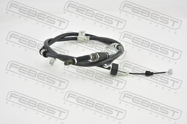 Febest 2299-PCSPORLH - Трос, гальмівна система autocars.com.ua