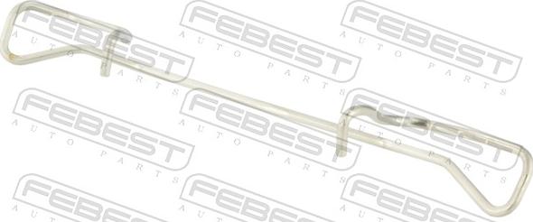 Febest 2303-001 - Пружина, колодки дискового гальма autocars.com.ua