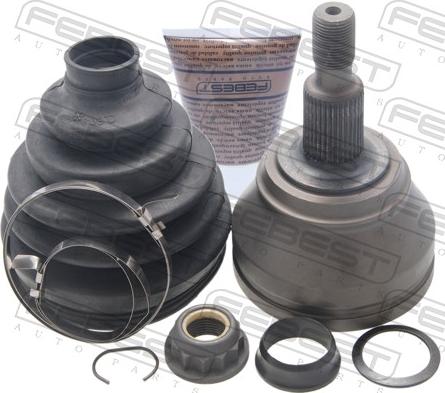 Febest 2310-033 - Шарнірний комплект, ШРУС, приводний вал autocars.com.ua