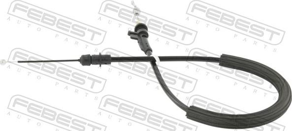 Febest 23104-B7RV1 - Трос, замок дверей autocars.com.ua