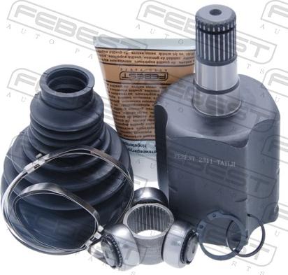 Febest 2311-TATLH - Шарнірний комплект, ШРУС, приводний вал autocars.com.ua