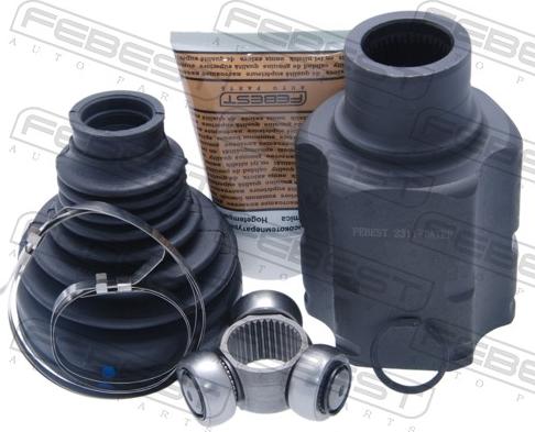 Febest 2311-TATRH - Шарнірний комплект, ШРУС, приводний вал autocars.com.ua