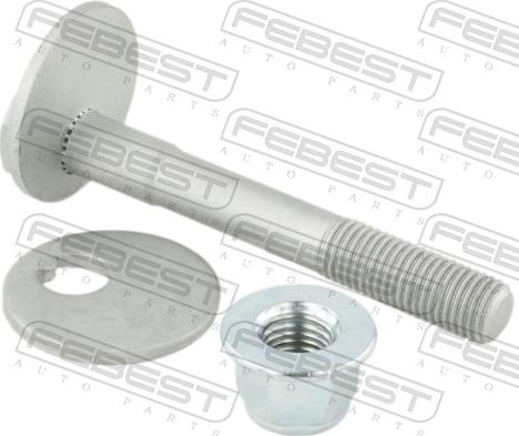 Febest 2329-009-KIT - Болт регулювання розвалу коліс autocars.com.ua