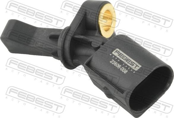 Febest 23606-008 - Датчик ABS, частота вращения колеса avtokuzovplus.com.ua