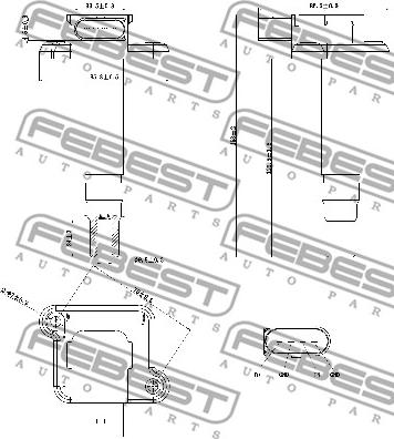 Febest 23640-004 - Катушка зажигания avtokuzovplus.com.ua