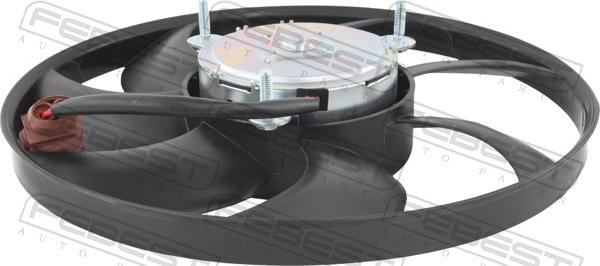 Febest 23650-002 - Вентилятор, охолодження двигуна autocars.com.ua