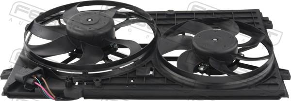 Febest 23650-003 - Вентилятор, охолодження двигуна autocars.com.ua