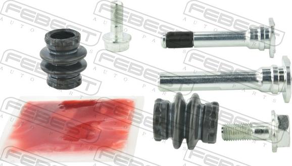 Febest 2374-POLF-KIT - Направляючий болт, корпус скоби гальма autocars.com.ua