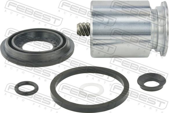 Febest 2376-5K1R-KIT - Ремкомплект, гальмівний супорт autocars.com.ua