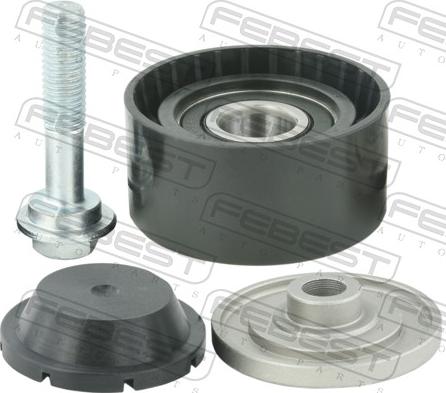 Febest 2388-7L6 - Паразитний / провідний ролик, поліклиновий ремінь autocars.com.ua