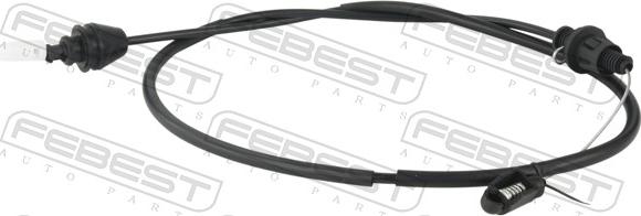 Febest 24107-KANGF - Тросик газу autocars.com.ua