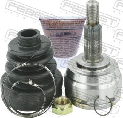 Febest 2410-DUSTAWD - Шарнірний комплект, ШРУС, приводний вал autocars.com.ua