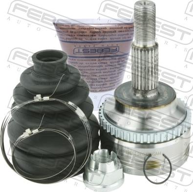Febest 2410-KANGA44 - Шарнірний комплект, ШРУС, приводний вал autocars.com.ua