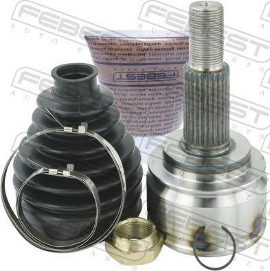 Febest 2410-KANGII - Шарнірний комплект, ШРУС, приводний вал autocars.com.ua