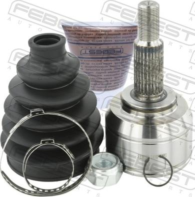 Febest 2410-KAPT - Шарнірний комплект, ШРУС, приводний вал autocars.com.ua