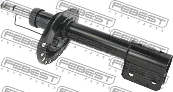 Febest 24110-004F - Амортизатор autocars.com.ua