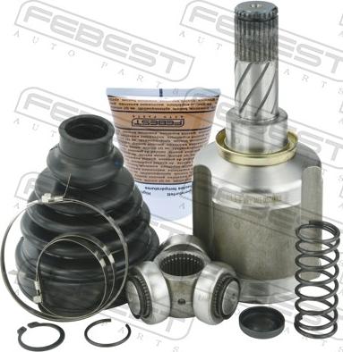 Febest 2411-DUSTAWDLH - Шарнірний комплект, ШРУС, приводний вал autocars.com.ua
