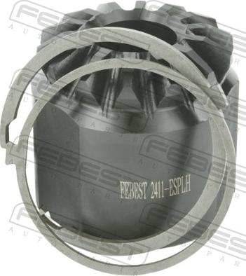 Febest 2411-ESPLH - Шарнірний комплект, ШРУС, приводний вал autocars.com.ua