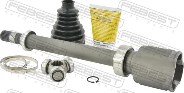 Febest 2411-KANGIIRH - Шарнірний комплект, ШРУС, приводний вал autocars.com.ua
