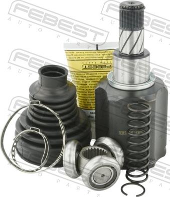 Febest 2411-KAPTLH - Шарнірний комплект, ШРУС, приводний вал autocars.com.ua