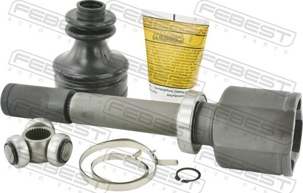 Febest 2411-MEGIIRH - Шарнірний комплект, ШРУС, приводний вал autocars.com.ua