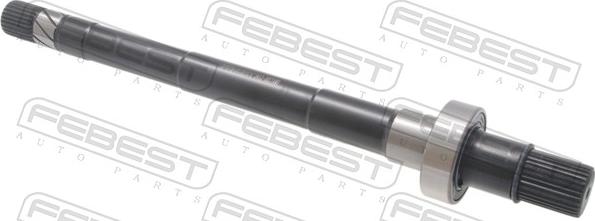 Febest 2412-DUSTAWD - Приводний вал autocars.com.ua