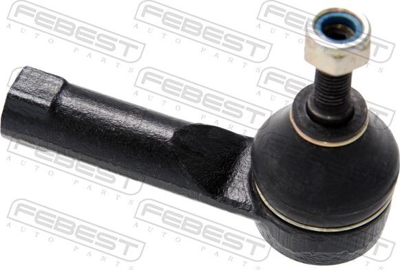 Febest 2421-CLILH - Наконечник рульової тяги, кульовий шарнір autocars.com.ua