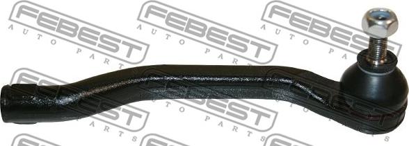 Febest 2421-FLURH - Наконечник рульової тяги, кульовий шарнір autocars.com.ua