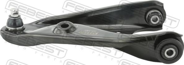 Febest 2424-LOGIILH - Важіль незалежної підвіски колеса autocars.com.ua