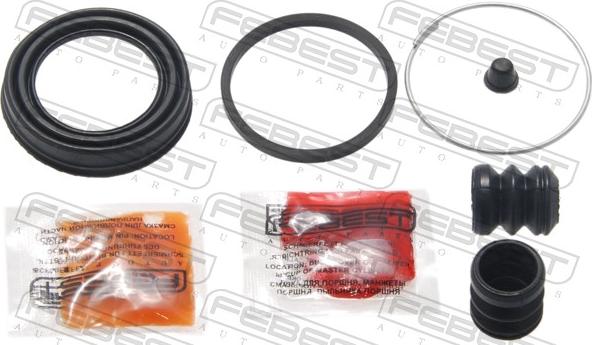 Febest 2475-LOG - Ремкомплект, гальмівний супорт autocars.com.ua