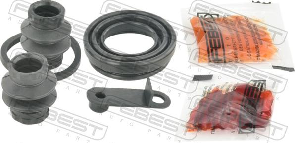 Febest 2475-MEGIIIR - Ремкомплект, гальмівний супорт autocars.com.ua