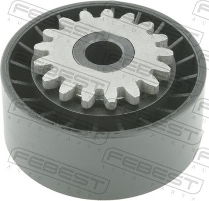 Febest 2487-CLI - Паразитний / провідний ролик, поліклиновий ремінь autocars.com.ua