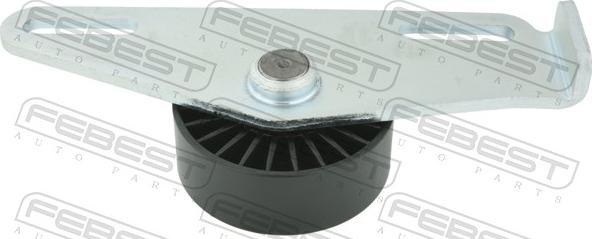 Febest 2487-KANI - Паразитний / провідний ролик, поліклиновий ремінь autocars.com.ua