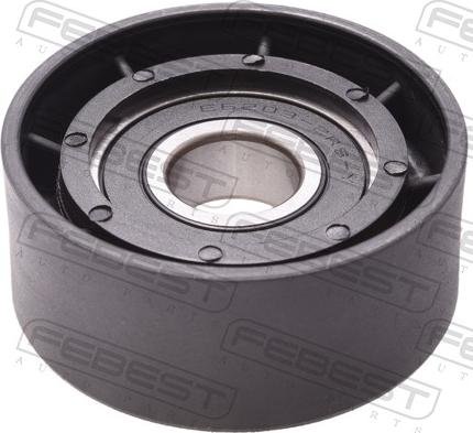 Febest 2488-LOG - Паразитний / провідний ролик, поліклиновий ремінь autocars.com.ua