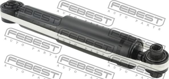 Febest 25110-001R - Амортизатор autocars.com.ua