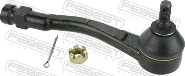 Febest 2521-308LH - Наконечник рульової тяги, кульовий шарнір autocars.com.ua