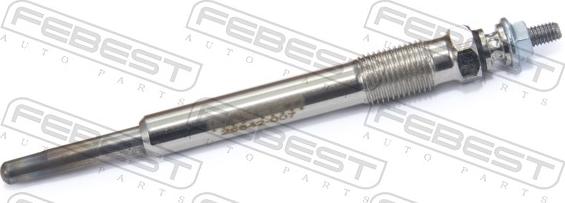 Febest 25642-007 - Свічка розжарювання autocars.com.ua