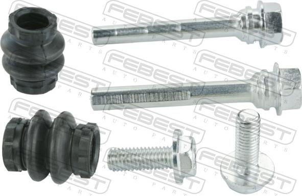 Febest 2574-308R-KIT - Направляючий болт, корпус скоби гальма autocars.com.ua