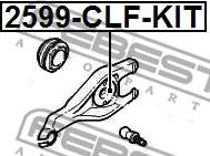 Febest 2599-CLF-KIT - Ремкомплект вилки зчеплення Scudo-Boxer 02- autocars.com.ua