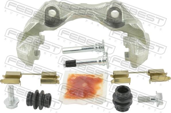 Febest 2677C-RAPF-KIT - Комплект підтримки корпусу скоби гальма autocars.com.ua
