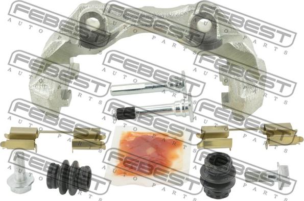 Febest 2677C-RAPF-KIT - Комплект поддержки корпуса скобы тормоза autodnr.net