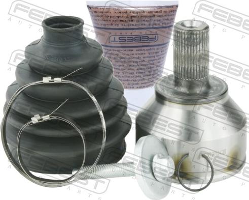 Febest 2710-C70 - Шарнірний комплект, ШРУС, приводний вал autocars.com.ua