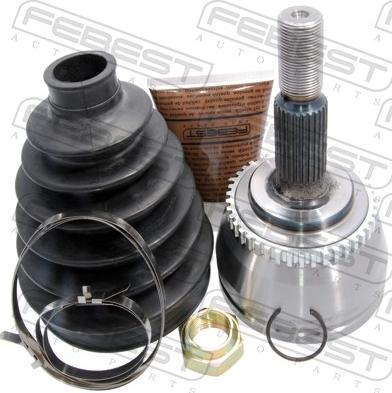 Febest 2710-S40A43 - Шарнірний комплект, ШРУС, приводний вал autocars.com.ua