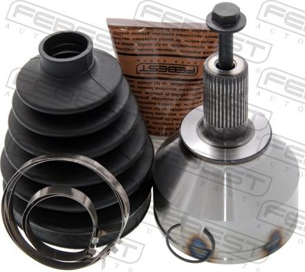 Febest 2710-S40II - Шарнірний комплект, ШРУС, приводний вал autocars.com.ua