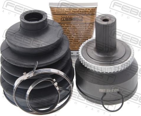 Febest 2710-XC90A48 - Шарнірний комплект, ШРУС, приводний вал autocars.com.ua