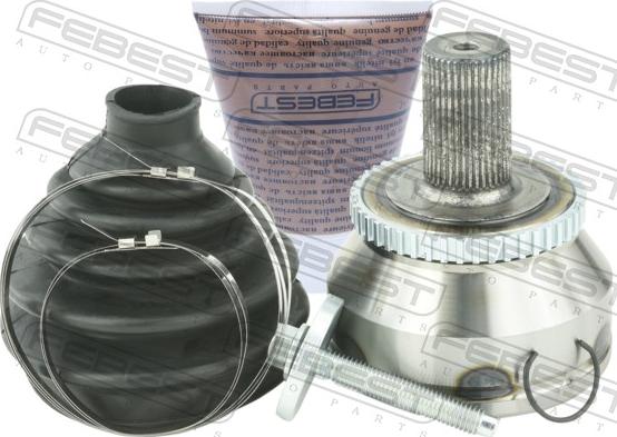 Febest 2710-XC90WDA48 - Шарнірний комплект, ШРУС, приводний вал autocars.com.ua