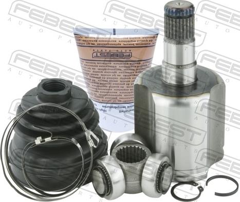 Febest 2711-S80ATLH - Шарнірний комплект, ШРУС, приводний вал autocars.com.ua