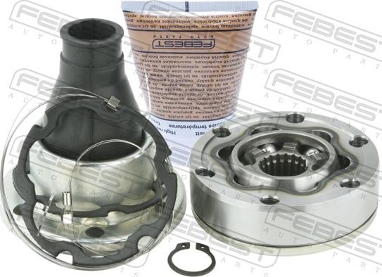 Febest 2711-XC60SHA - Шарнір, поздовжній вал autocars.com.ua