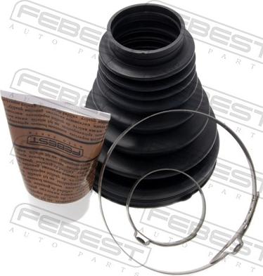 Febest 2715P-XC90F - Пильник, приводний вал autocars.com.ua