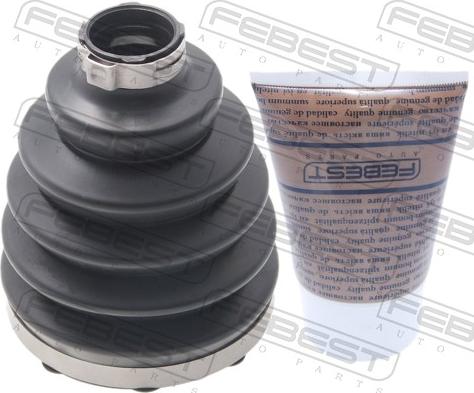 Febest 2717P-XC90F1 - Пильник, приводний вал autocars.com.ua